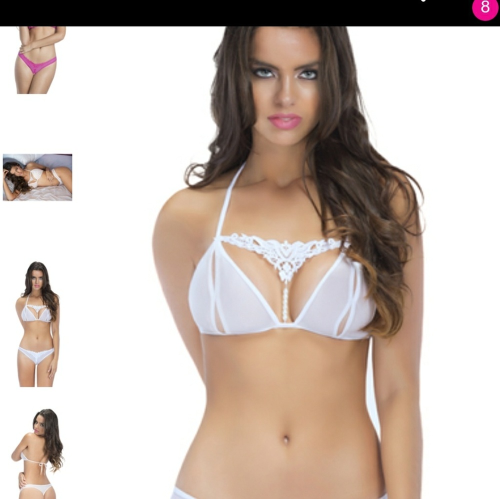 White bralette - Picture 3 of 3