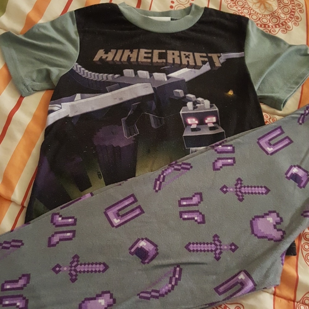 Minecraft pajamas