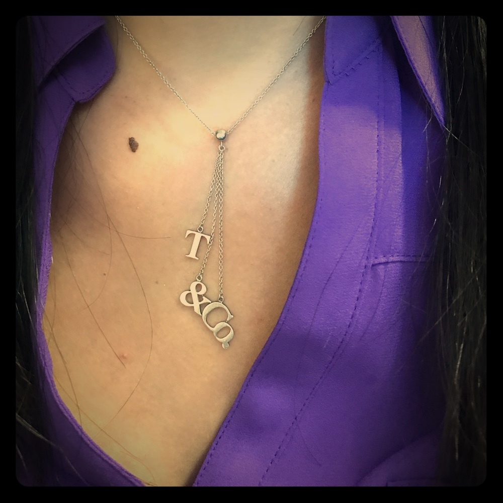 "T&Co" Triple Drop Pendant