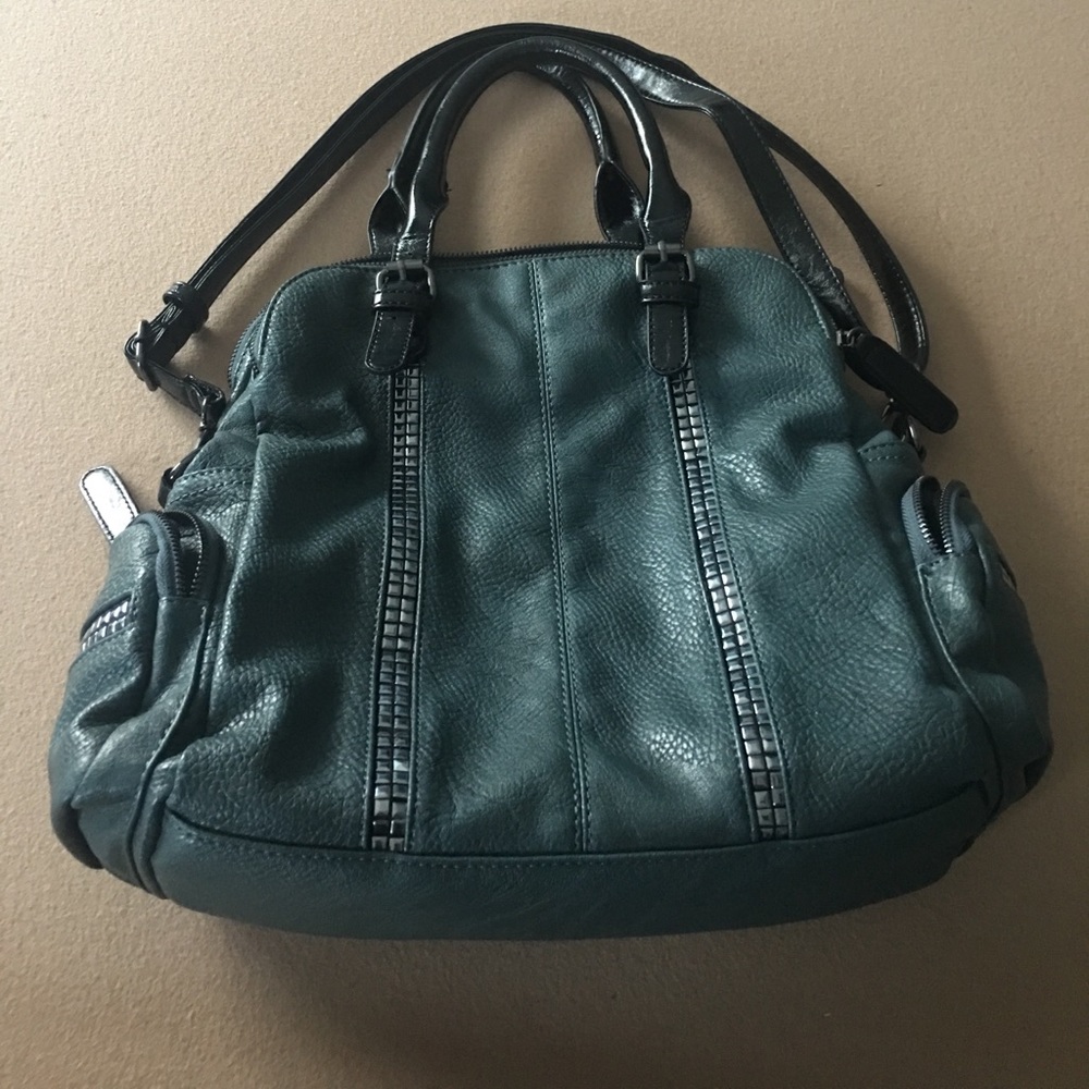 Big Buddha Dark Green Handbag