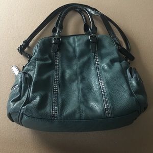 Big Buddha Dark Green Handbag