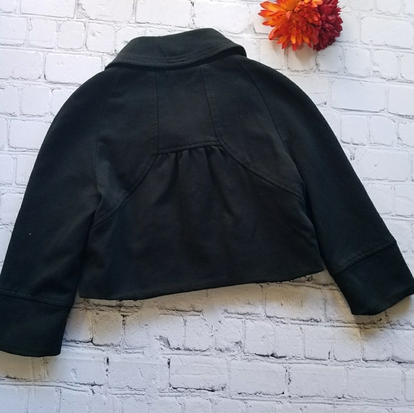 BEBE Women's Cropped Jacket Sz 6 Small - Picture 6 of 6
