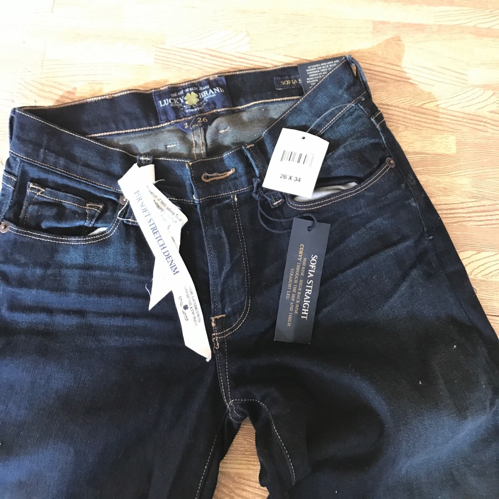 Lucky Brand Jeans - Sofia Straight - NWT (26x34)