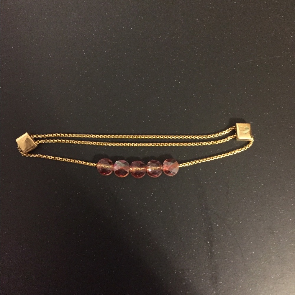 Alex and Ani 14k plated pull chain bracelet