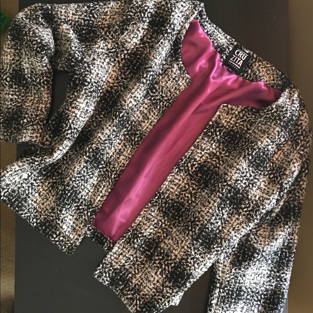 Wool tweed jacket