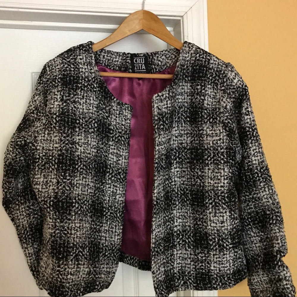 Wool tweed jacket - Picture 2 of 2