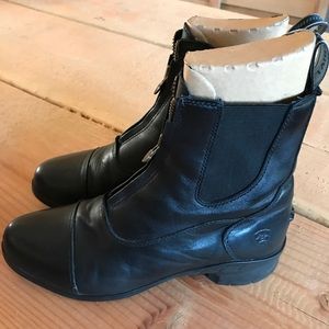 Black Ankle Ariat Paddock Boots