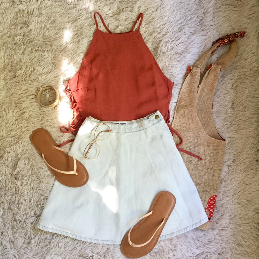 🌿 American Apparel Skater Skirt