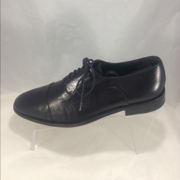 Bruno Magli made in Italy black cap toe oxfords - Picture 3 of 8