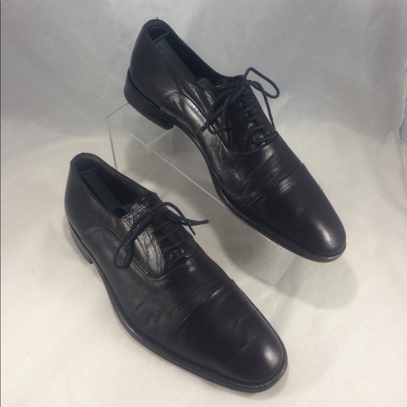 Bruno Magli made in Italy black cap toe oxfords - Picture 4 of 8