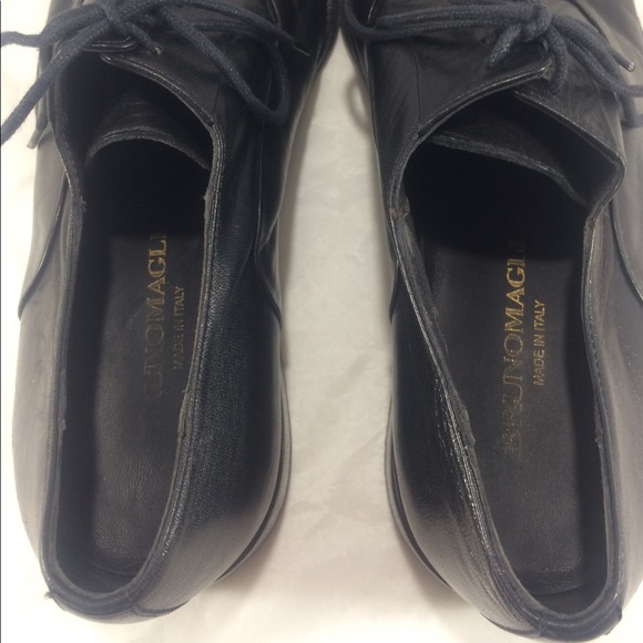 Bruno Magli made in Italy black cap toe oxfords - Picture 8 of 8
