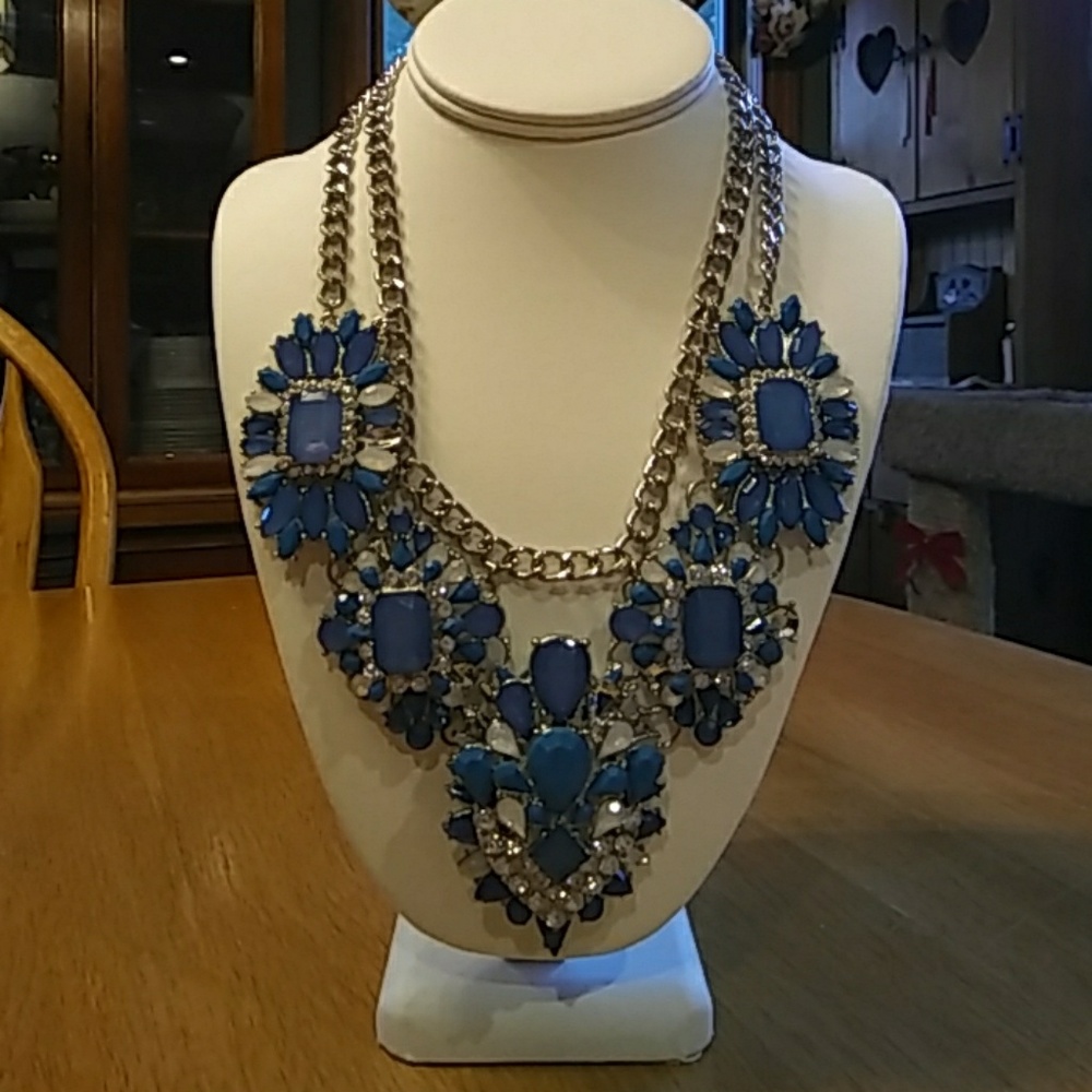 Beautiful blue necklace