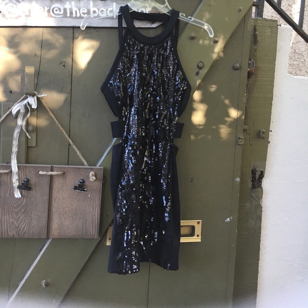 Bebe sequin dress