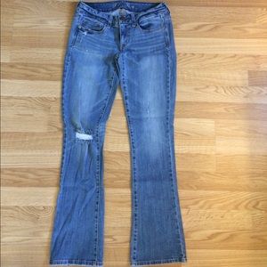 American Eagle jeans skinny kick size 6 regular.