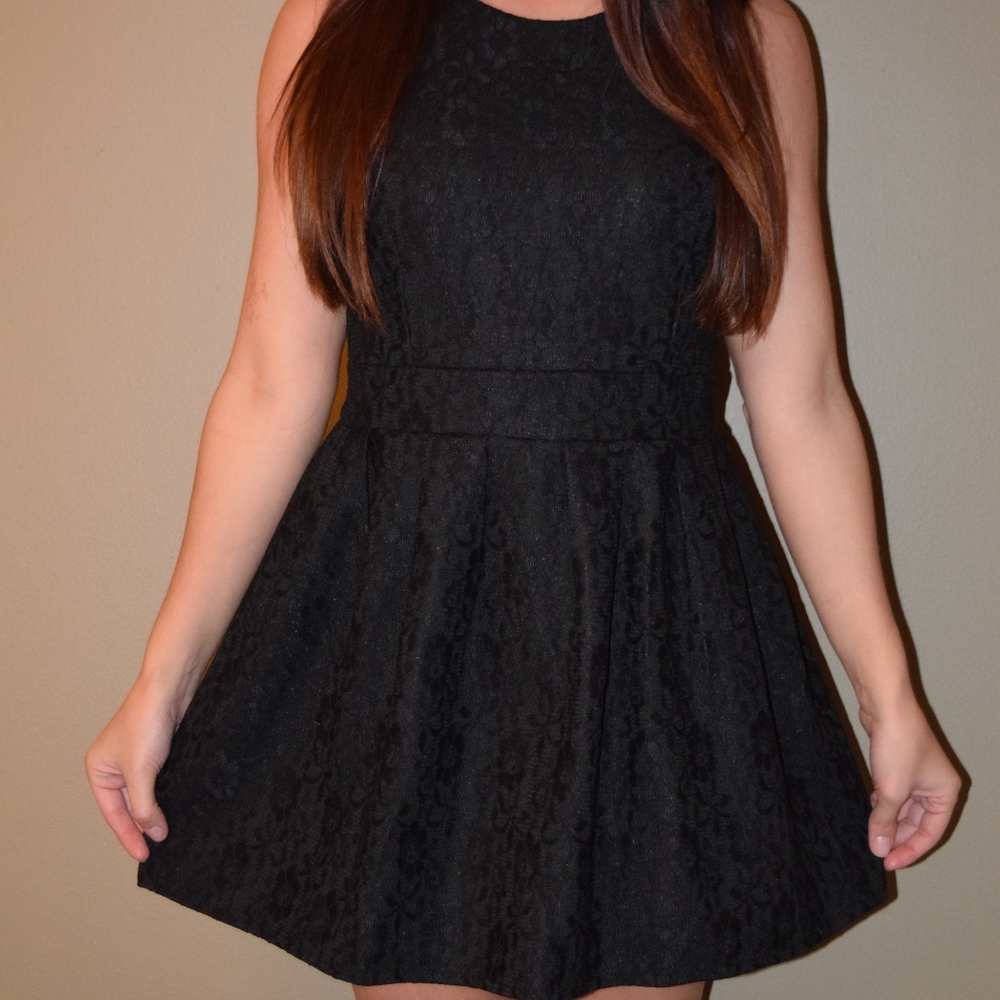 Black A-Line Dress