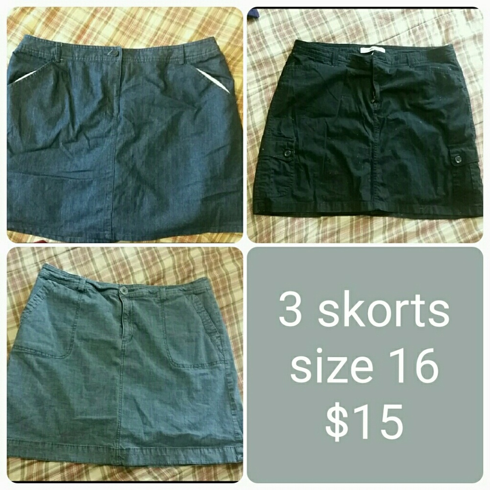 3 Skorts