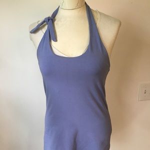 MeSheeky lavender yoga halter top