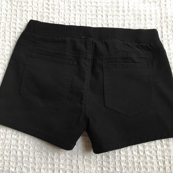 SO Ribbed Waist Sateen Shorts Black New - Picture 6 of 6