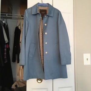 Blue Coach jacket, 3/4 length. Medium.