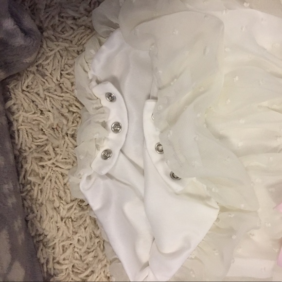 Baby girl. 0-3M dress and bow set - Picture 4 of 5