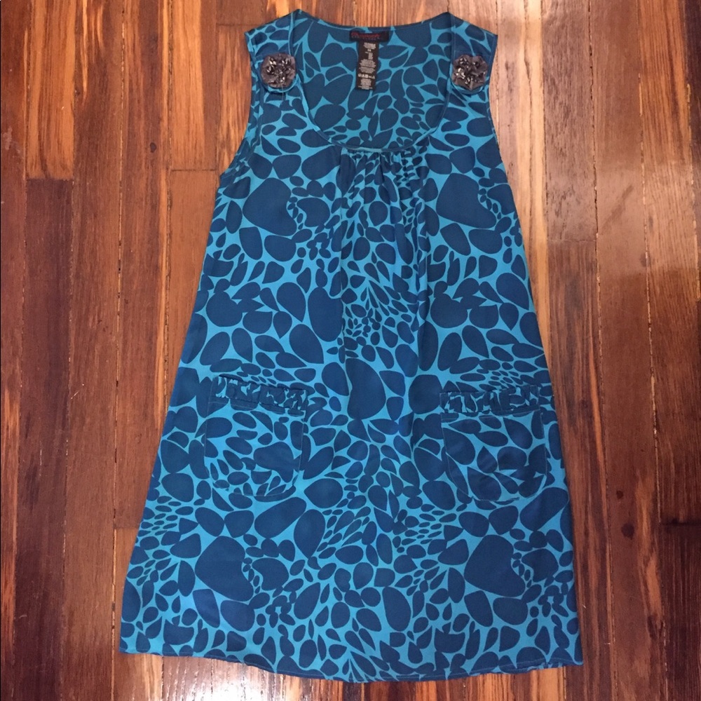 Custo barcelona mini silk dress