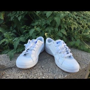 Keds Double Up All White Tennis Shoe