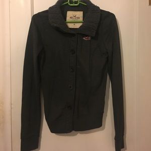 Button Up Sweatshirt