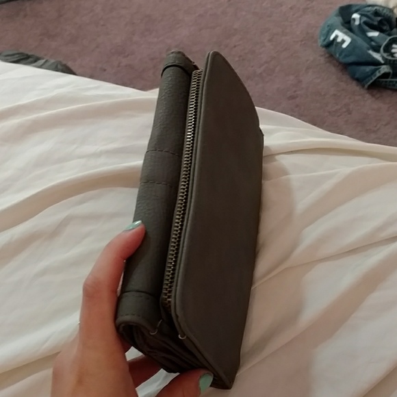 TJ Maxx Bags Grey Wallet Poshmark