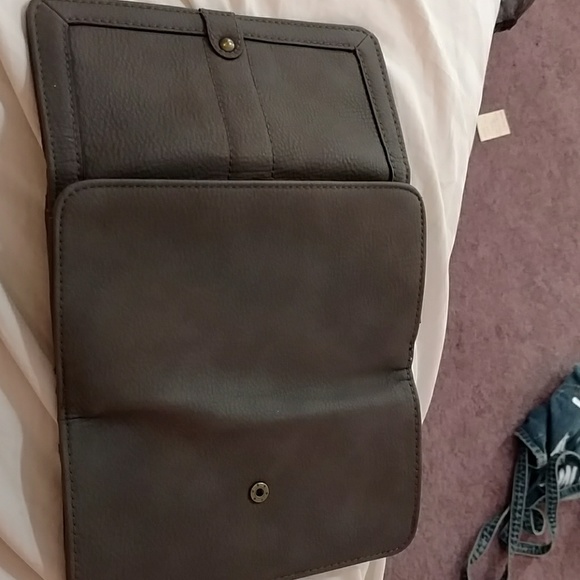 TJ Maxx Bags Grey Wallet Poshmark