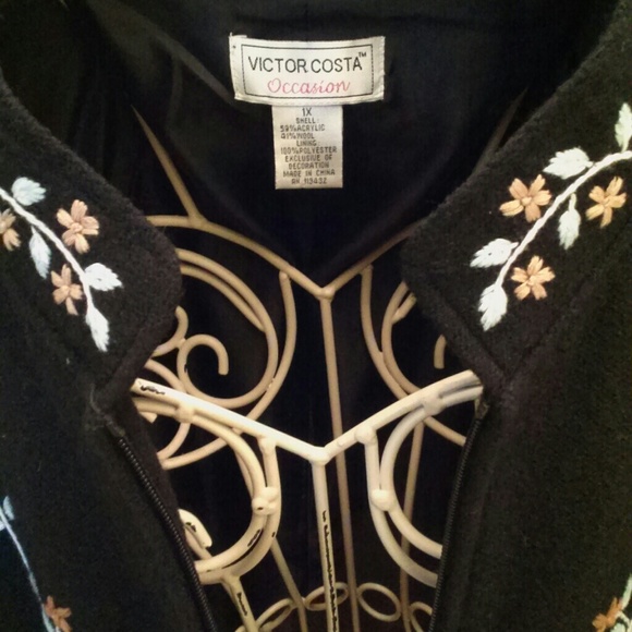 Embroidered wool jacket - Picture 4 of 4