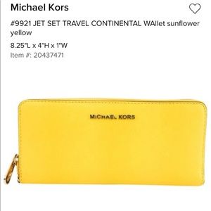 AUTHENTIC MICHEAL kors wallet