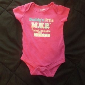 Daddy's MVP Most Valuable Princess Onesie