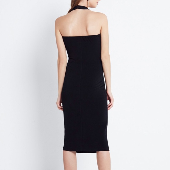 Bcbgeneration Draped Overlay Halter Dress - Picture 2 of 8