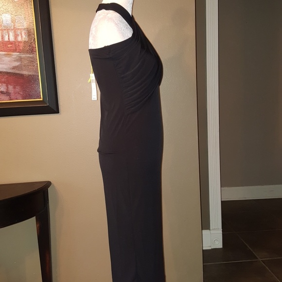 Bcbgeneration Draped Overlay Halter Dress - Picture 8 of 8