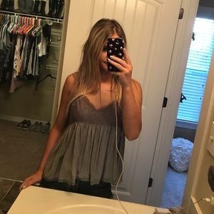 FINAL!!!! AMERICAN EAGLE - Lace Babydoll Tank