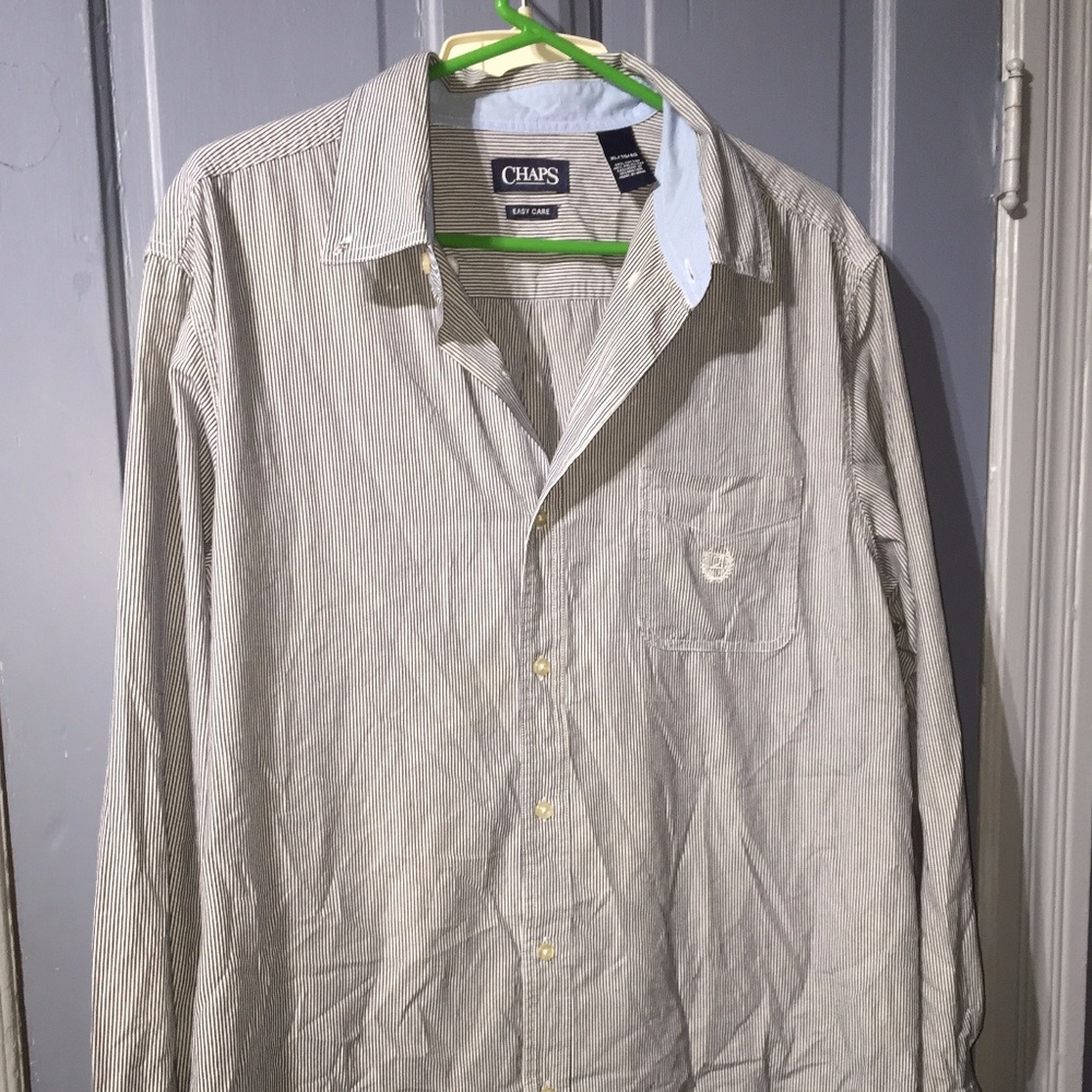 Chaps Button Down Dress Shirt