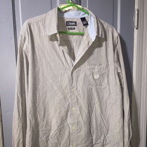 Chaps Button Down Dress Shirt
