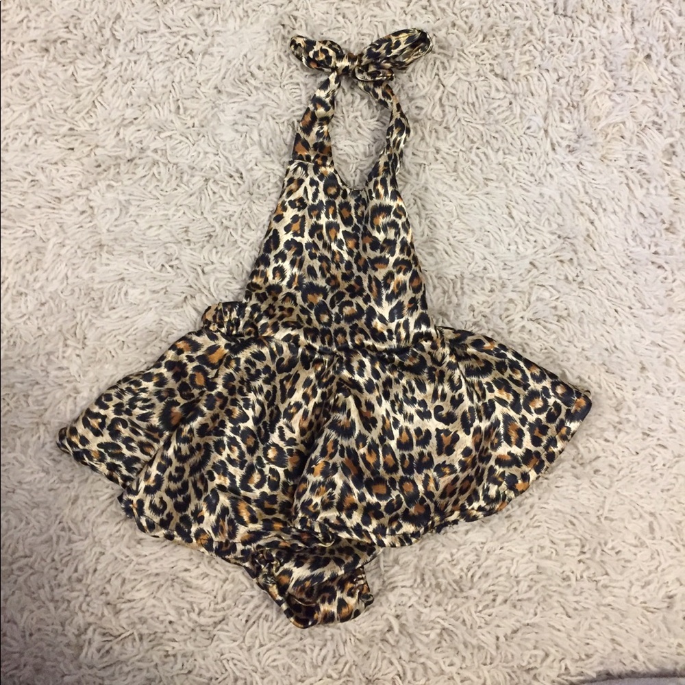 Leopard print 0-3M bodysuit - Picture 3 of 5