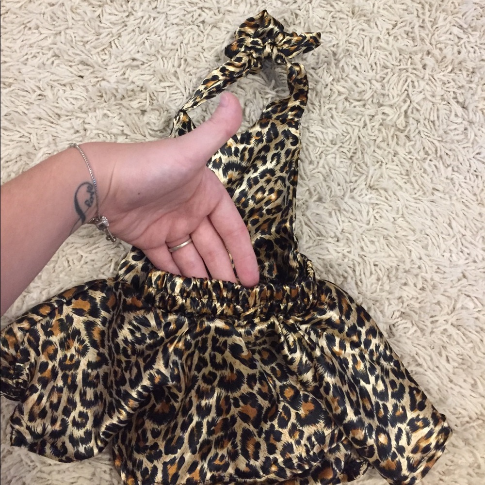 Leopard print 0-3M bodysuit - Picture 4 of 5