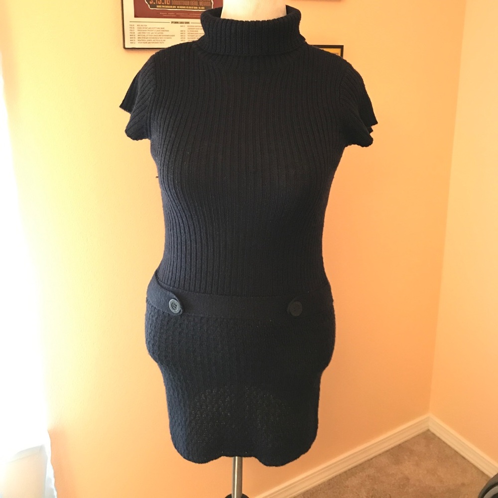 Mod Navy Mini Dress