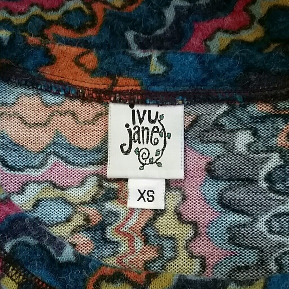 Ivy Jane Multicolor Sweater SZ XS - Picture 6 of 6