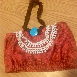 New custom made moana inspired top