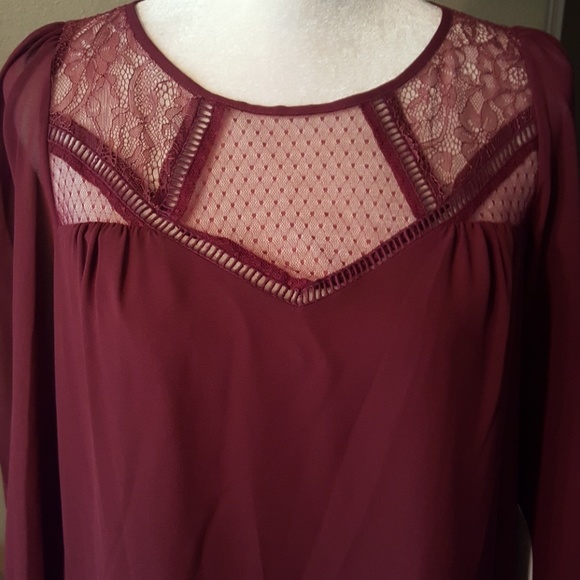 Bcbgeneration Lace-Trimmed Babydoll Dress - Picture 5 of 8