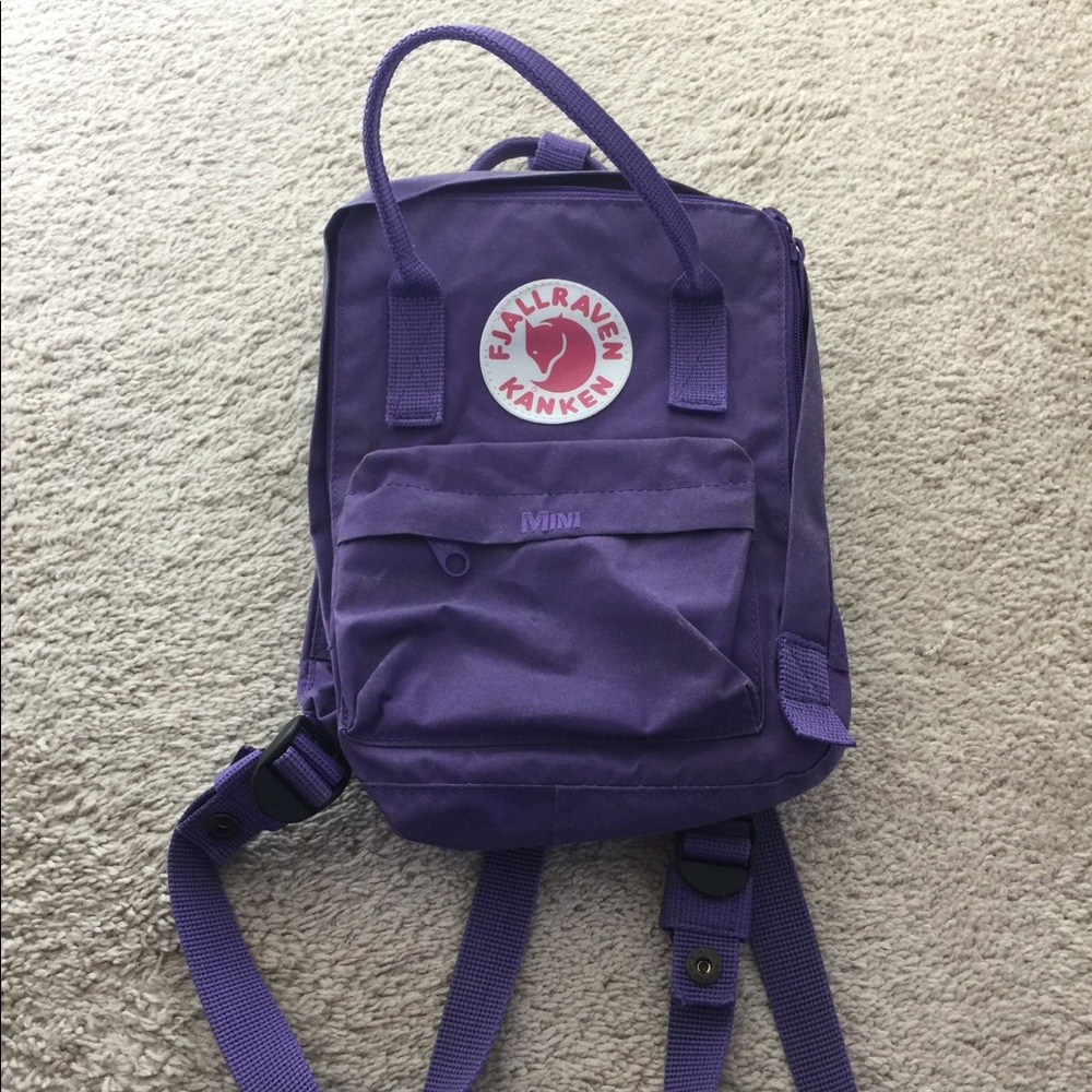 Fjallraven Kanken Mini Backpack - Purple
