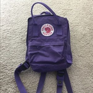 Fjallraven Kanken Mini Backpack - Purple