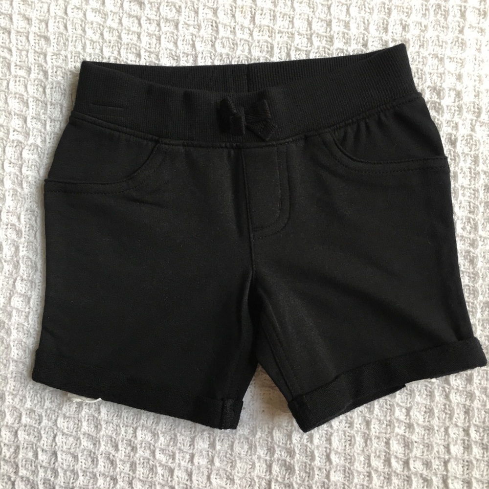 Jumping Beans Rolled Cuffs Solid Jegging Shorts - Picture 2 of 5