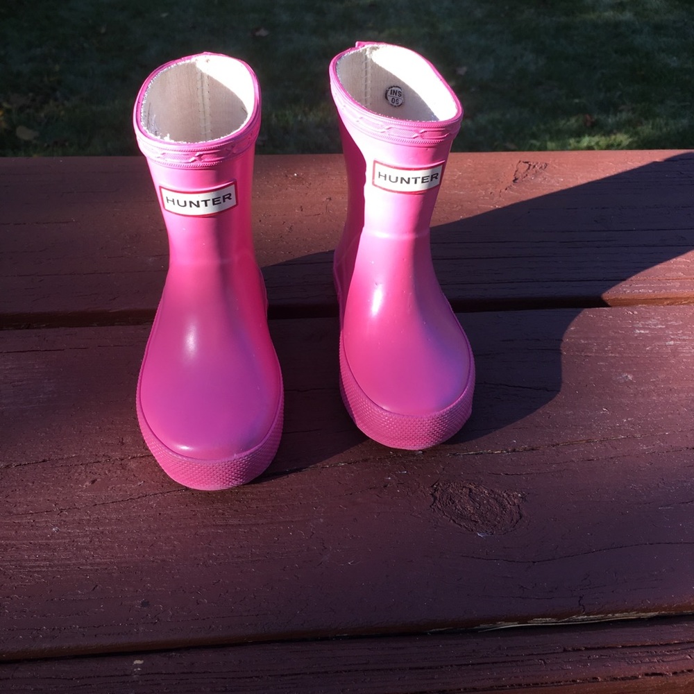 Toddler 4 hunter boots