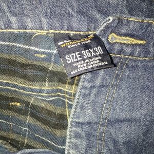 Heavy Duty Work Wear Flannel Insulated Jeans