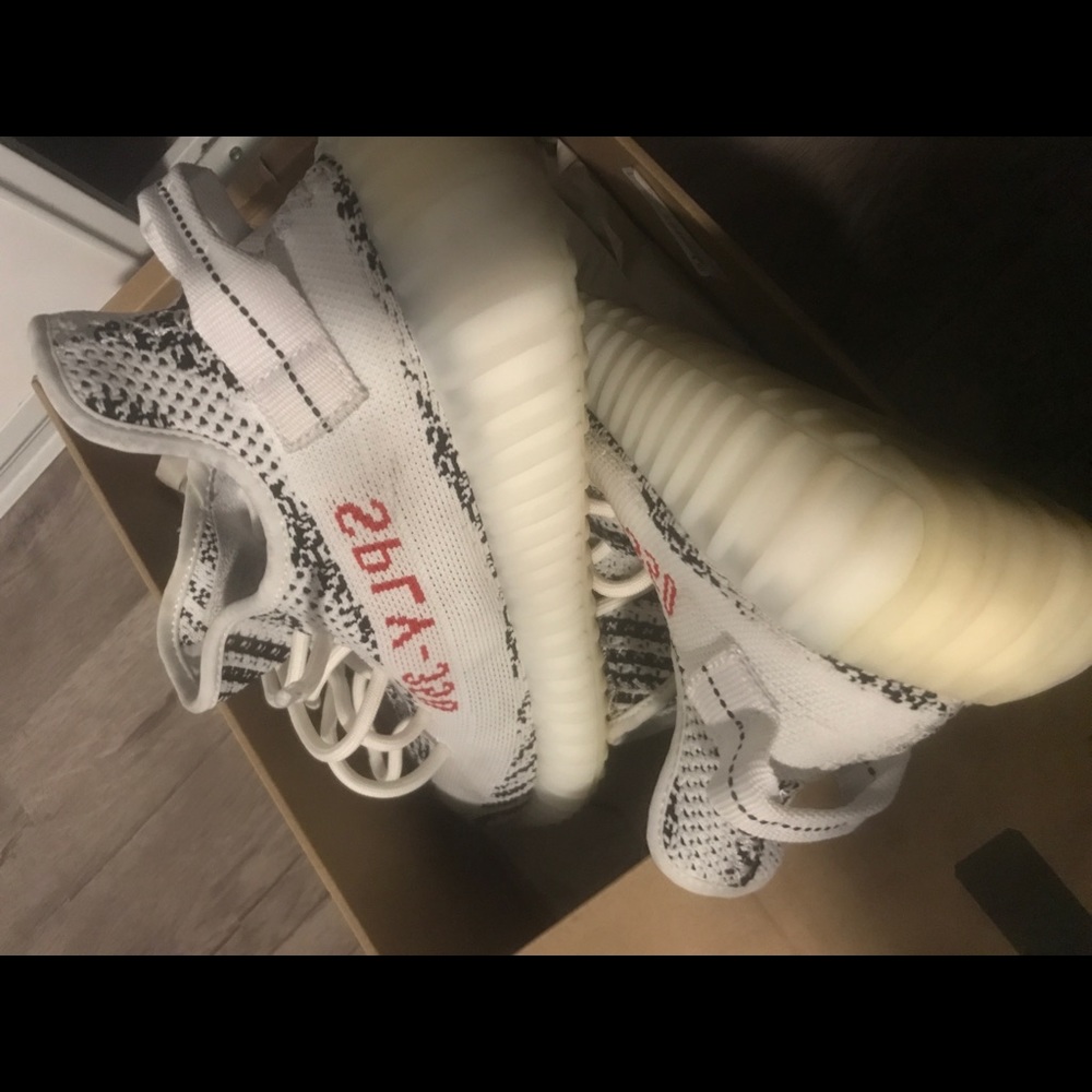 Zebra Yeezy Boost 350