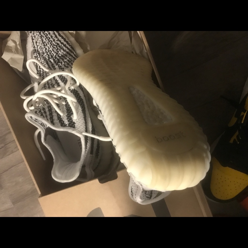 Zebra Yeezy Boost 350 - Picture 4 of 5